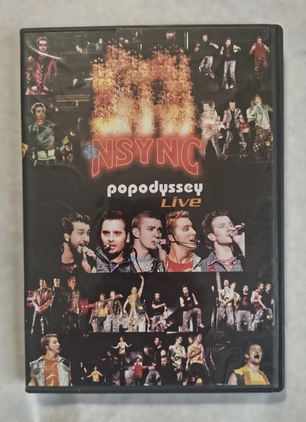 NSYNC PopOdyssey Live Tour Concert DVD 2001 Music Pop Justin Timberlake N Sync