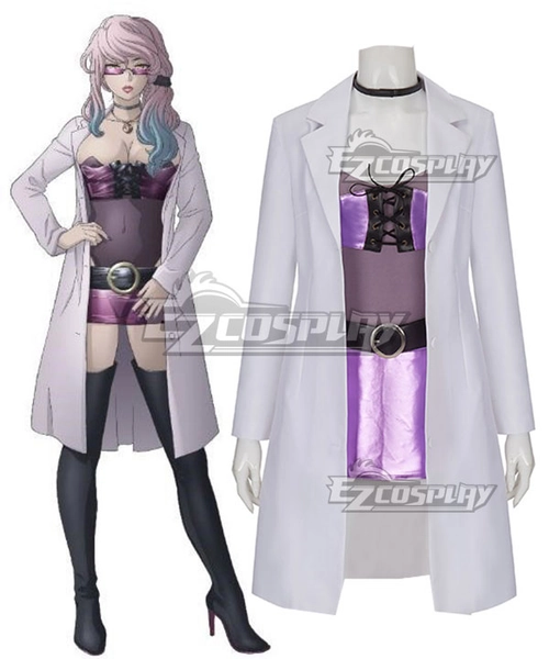 Akudama Drive Doctor Isha  Cosplay Costume