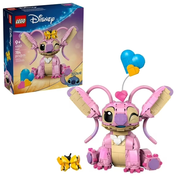 LEGO Disney Angel Lilo & Stitch Kids Toy - Room Decor and Building Set for Girls and Boys, Ages 9+ - Gift for Christmas - 43257