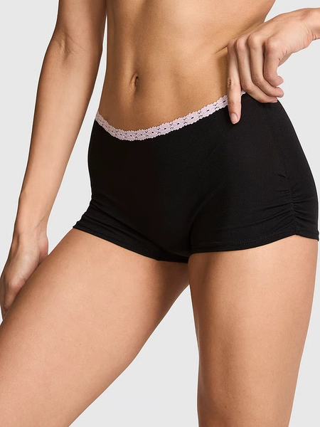 Cotton Dorm Boyshort Panty