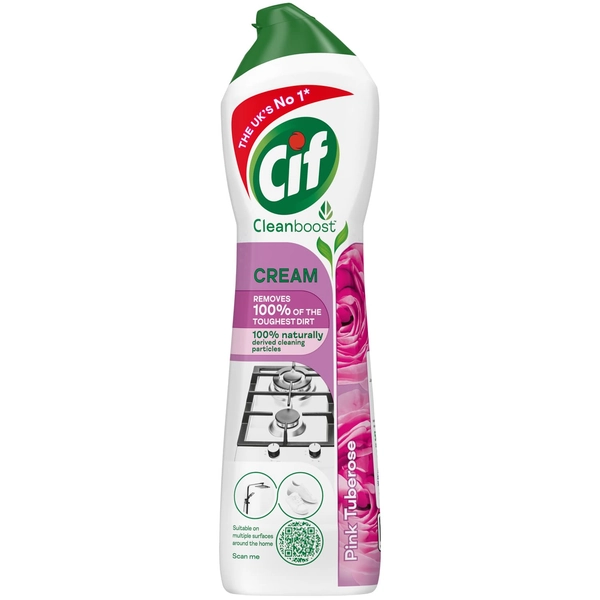 Cif Cream Cleaner 500ml - Pink Tuberose