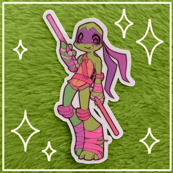 2K12TMNT Donnie Sticker | TeaTreeLeafs