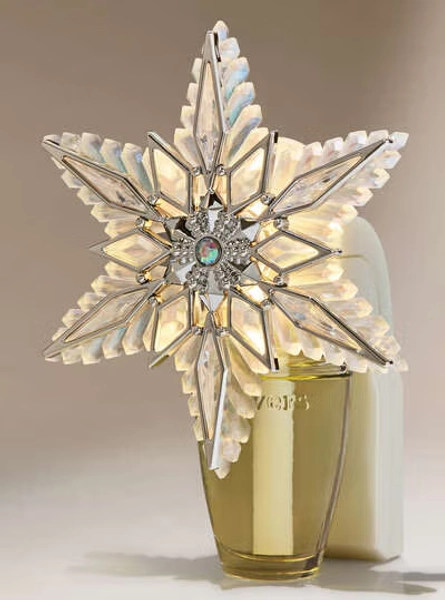 Ornate Snowflake Nightlight Wallflowers Fragrance Plug