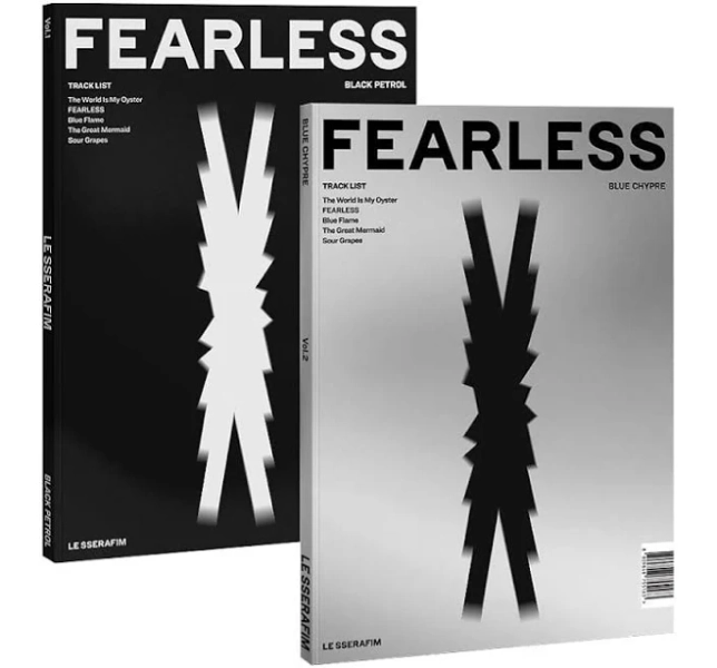 Le Sserafim - 1st Mini Album Fearless Standard (Monochrome Bouquet Ver.)