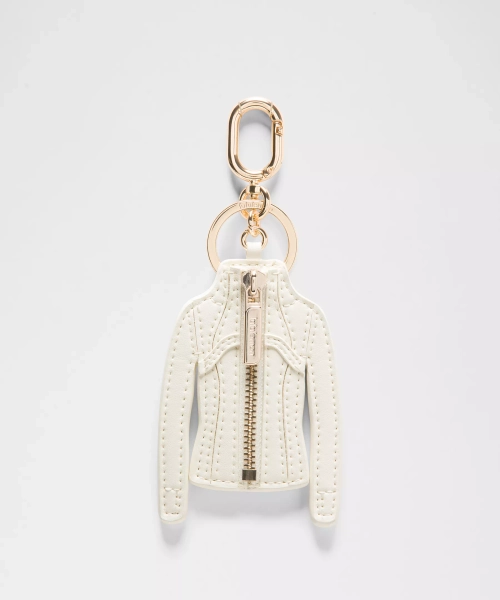 Define Jacket Keychain - Coconut Ivory/Gold - ONE SIZE
