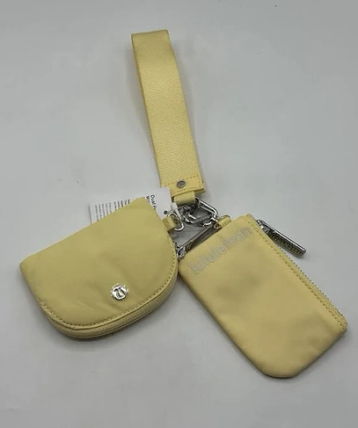 Lululemon Dual Pouch Wristlet Lw9ewos One Size Swiy/wisy