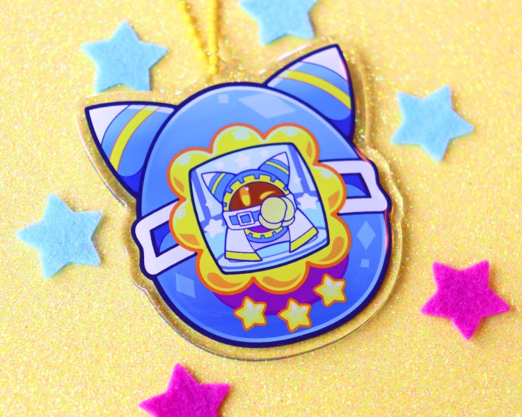 Magolor virtual pet toy acrylic charm