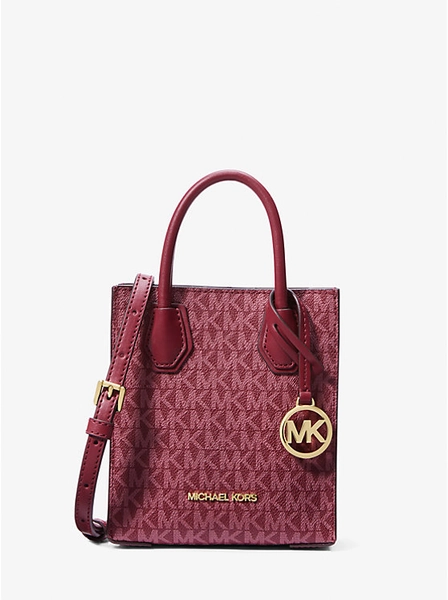 Mercer Extra-Small Logo and Leather Crossbody Bag
