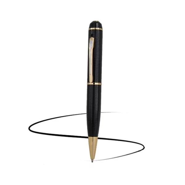 HD Video Recording Pen, 720P 72° Lens, Stealth HD Audio & Photo, 2 HR Battery, Auto Start, Date Stamp, No LED Indicator, USB Rechargeable by Zetronix