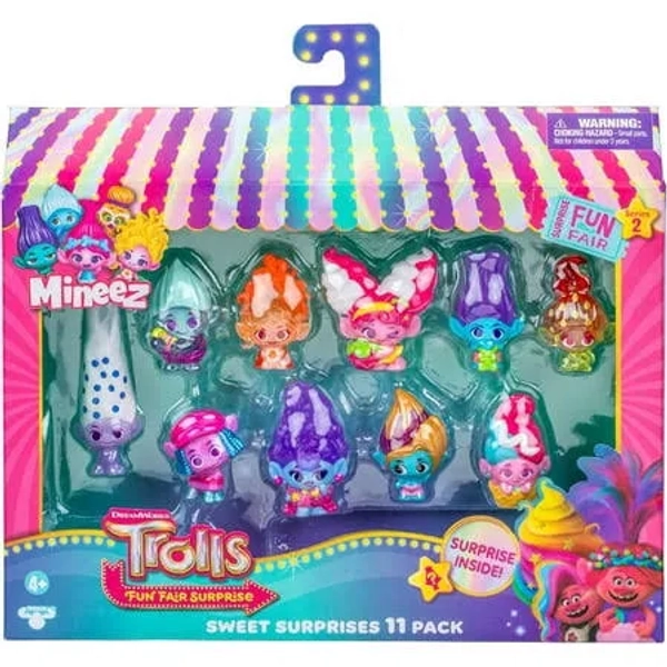 DreamWorks Trolls Fun Fair Surprise Mineez Collectible Figures
