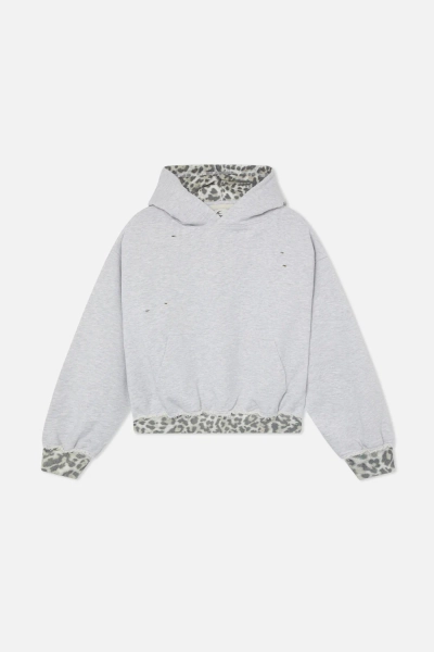Leo Grey Melange Hoodie