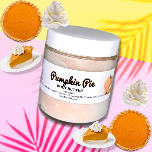 Pumpkin Pie Body Butter | Moisturizer | Lotion | Bakery Scents | Body Butters | Fall | Autumn | Holiday Fragrances