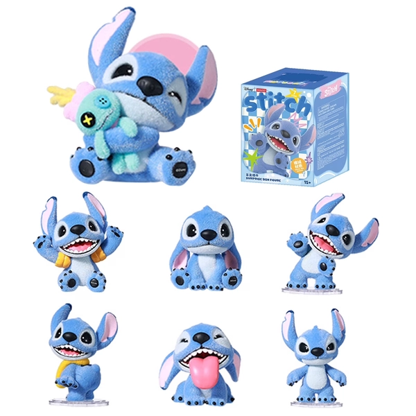 MINISO Disney Lilo & Stitch Colletion Velvety Blind Box Figure CPlush stuffed animals Figurines Collectible Surprise Box Gift Single Box - Walmart.com