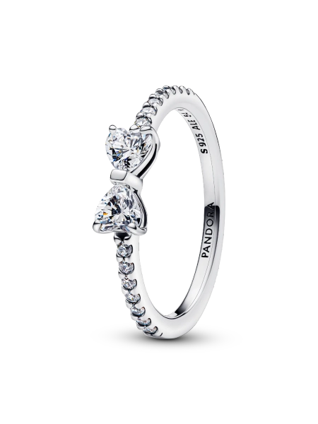 Sparkling Bow Ring