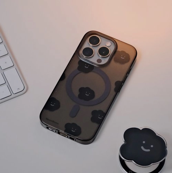 Floating Emo - Magnetic Drop-Proof Square Case for iPhone 12~17