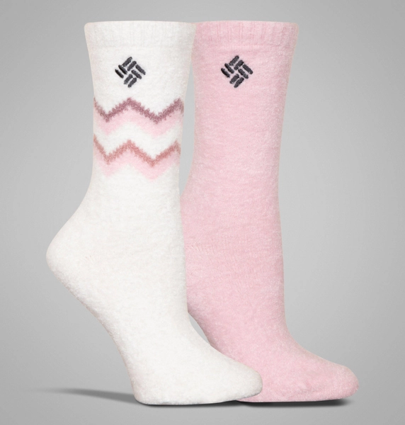 Women's Double ZAG Cozy Socks - 2 Pack - 608, O/S