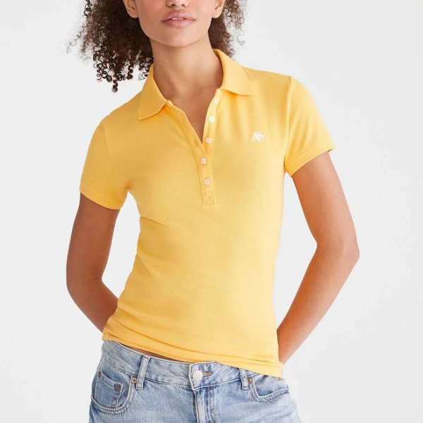 Aeropostale Women's Aero Solid A87 Polo