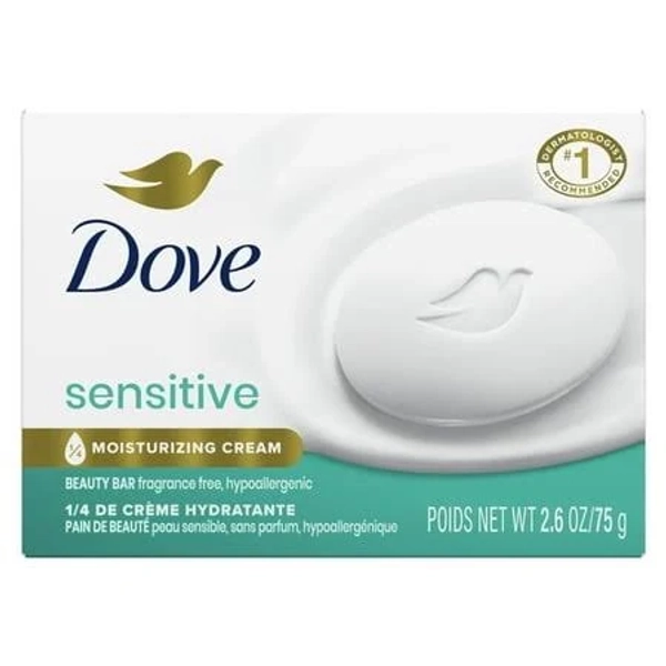 Dove Beauty Bar Soap Sensitive Skin