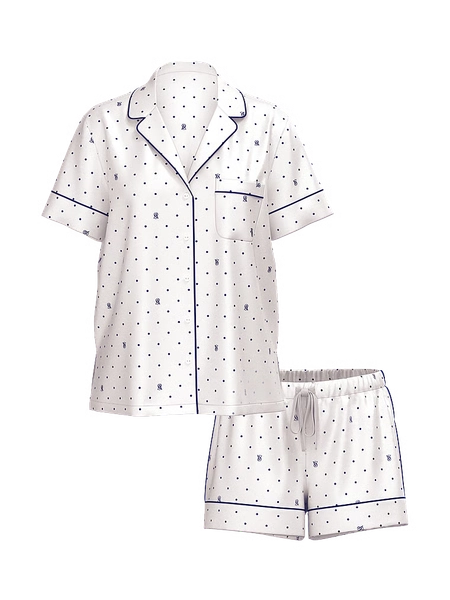 Satin Short Pajama Set