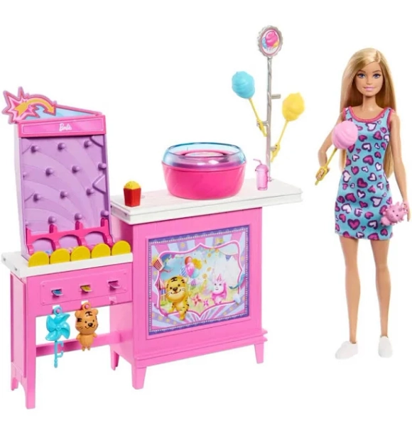 Kids Barbie Mysteries: Beach Detectives Cotton Candy Game Playset Multi | Boscov's