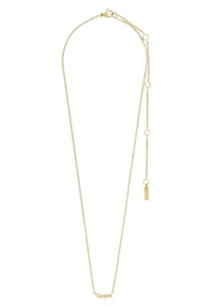 HOPE  - Halskette - gold-coloured