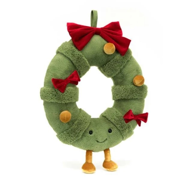 Jellycat Amuseables Decorated Christmas Wreath