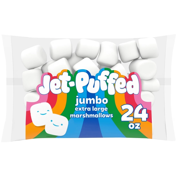 Jet-Puffed Jumbo Extra Large Marshmallows, 1.5 lb Bag