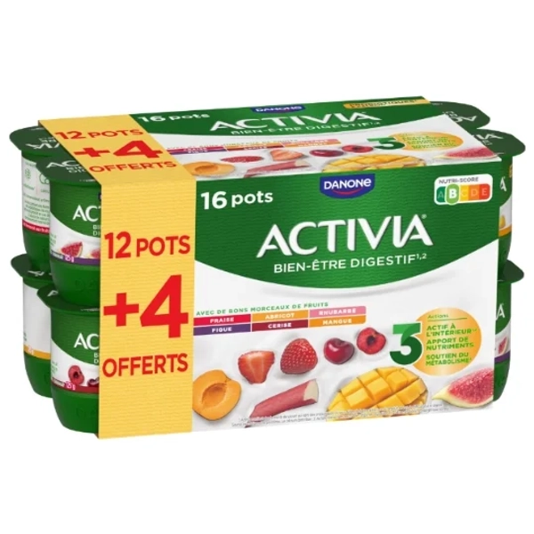 Yaourts aux fruits ACTIVIA