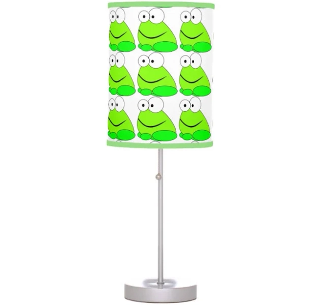 Cute Green Frog Lamp