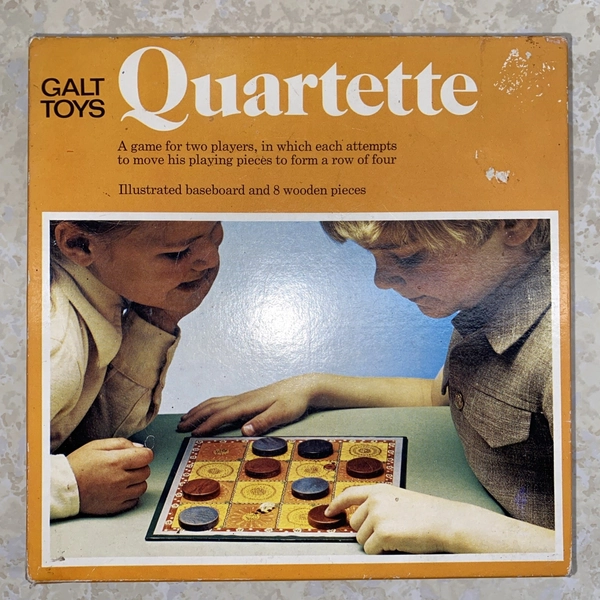 Vintage Galt Toys Quartette Game 1970s 2 Player Retro Children's Made in England