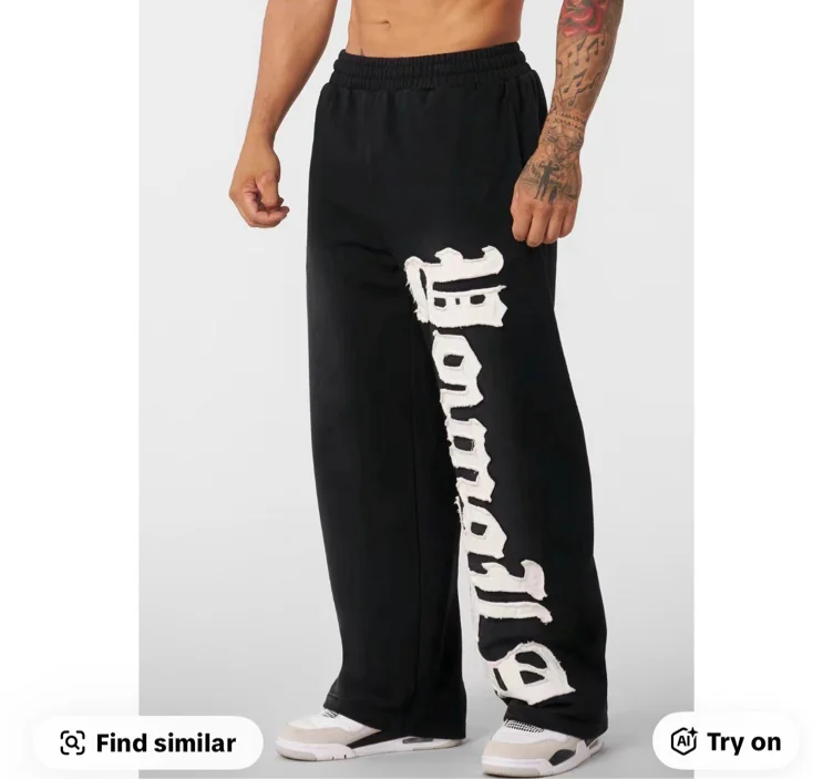 2127 - Big Patch Sweats - TikTok Shop