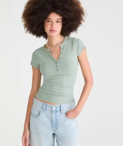 Buttery Soft V-Neck Henley
