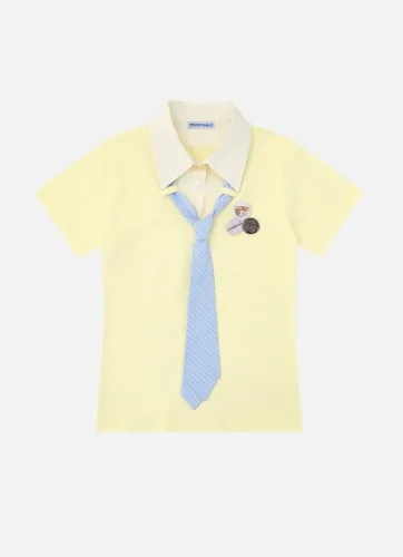 Aelfric Eden Tie Badge Cropped Tee