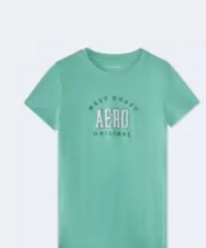 Aero West Coast Appliqué Graphic Tee