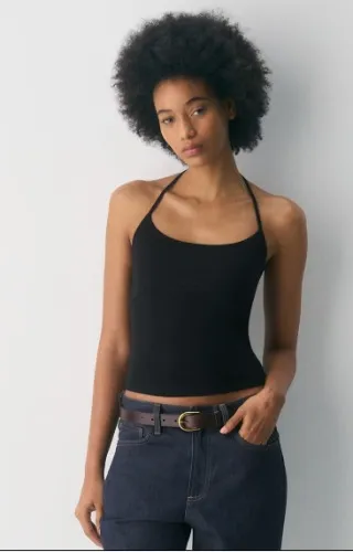 HomeStretch™ Smooth Deejay Halter Top