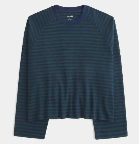 Easy Long-Sleeve Crew Top