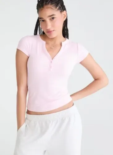 Buttery Soft V-Neck Henley