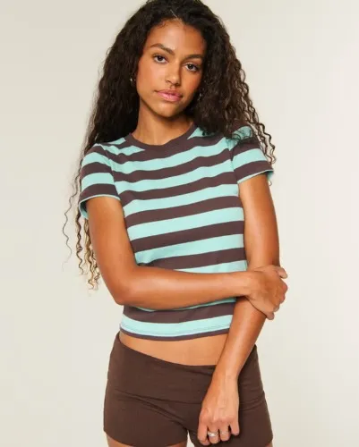 100% Cotton Crew Baby Tee