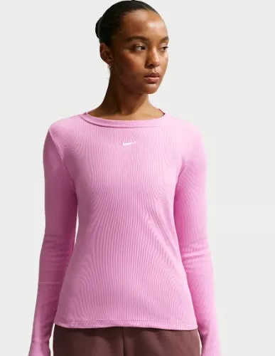 Nike Sportswear Women's Tight Long-Sleeve Ribbed T-Shirt