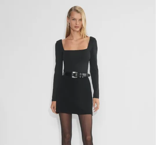 Original Contour Squareneck Hip Longsleeve