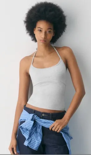 HomeStretch™ Smooth Deejay Halter Top