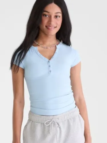 Buttery Soft V-Neck Henley