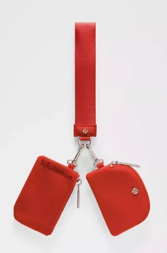 Dual Pouch Wristlet