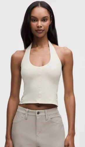 Wundermost Ultra-Soft Nulu Halter Tank Top