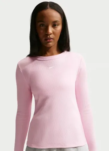Nike Sportswear Women's Tight Long-Sleeve Ribbed T-Shirt