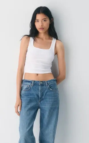 HomeStretch™ Rib Frequency Waist Tank