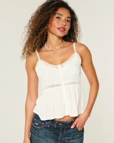 V-Neck Babydoll Tank