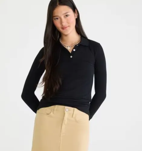 Long Sleeve Uniform Piqué Polo