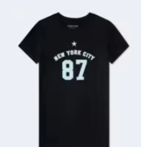 New York City 87 Appliqué Graphic Tee