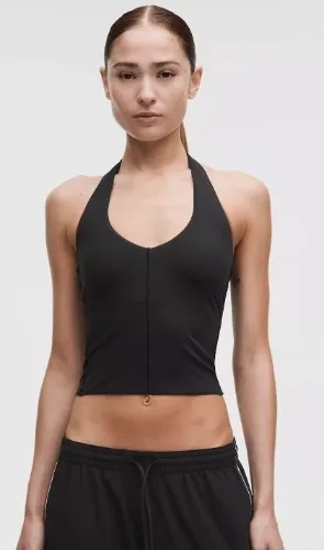 Wundermost Ultra-Soft Nulu Halter Tank Top